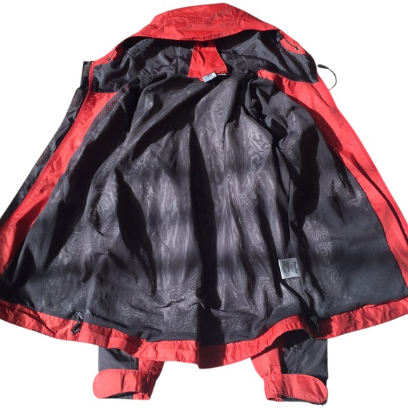 Crane Sports Active Wear Red/Black Hooded Jacket S - Picture 4 of 5